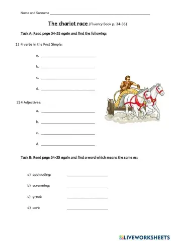 The Chariot Race Comprehension