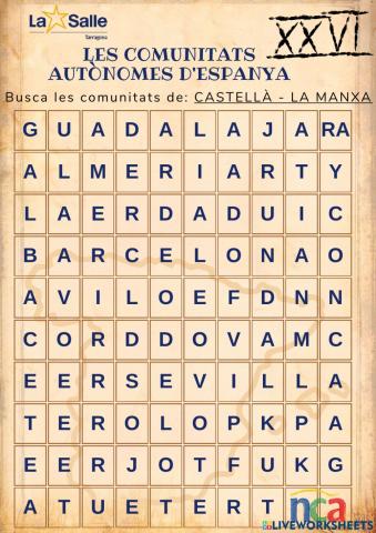 Les Comunitats Autònomes d'Espanya 26