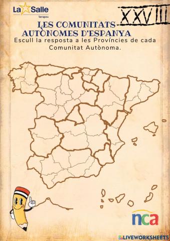 Les Comunitats Autònomes d'Espanya 28