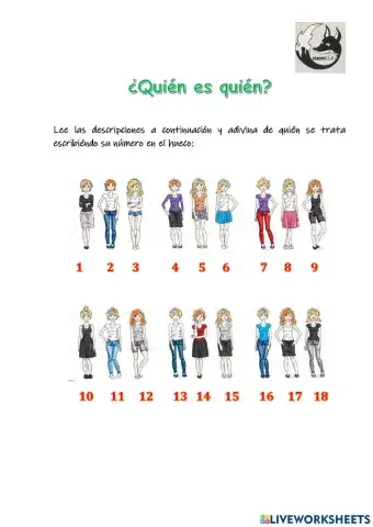 ¿Quién es quién?