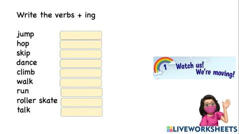 Unit 1 Watch us Wer'e Moving