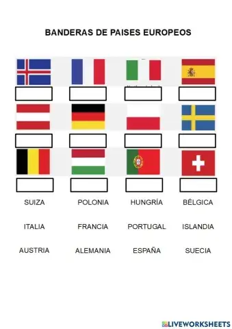 Banderas europeas