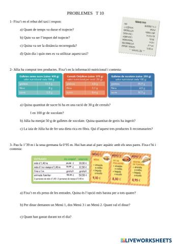Problemes T 10