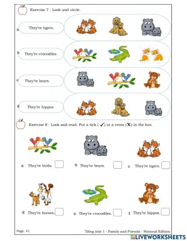 FF1.Unit 4 they're bears (continued)