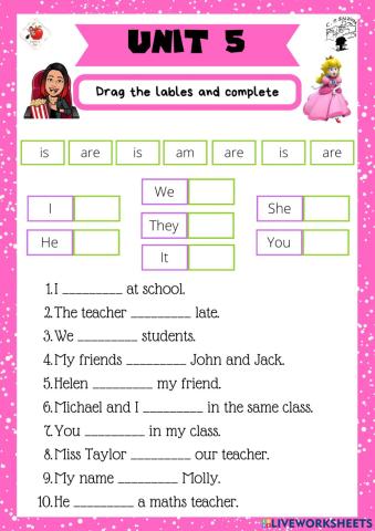 4th grade. Unit 5. Sheet 7. Richmond