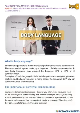 Body language