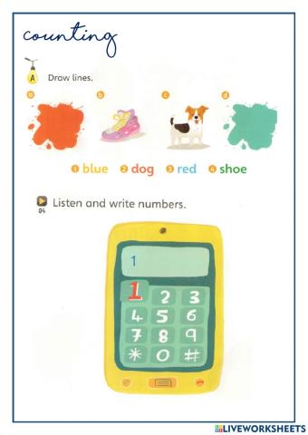 Cubs Reading: Counting