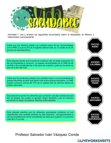 Natural vs. Ultraprocesado.