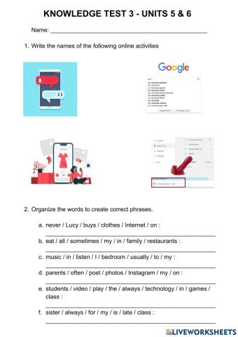 Four corners 1 UNITS 5 & 6