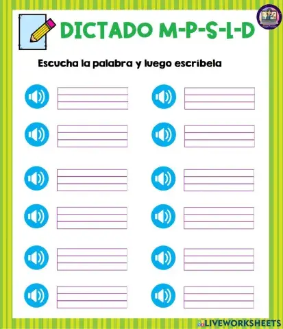 Dictado MPSLD
