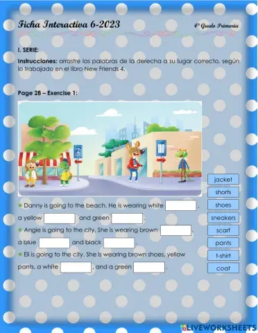 What can I wear? 3. 4°-Ficha6-2023