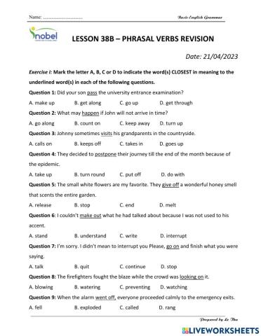Lesson38B-Phrasal-Verbs-Revision-Practice