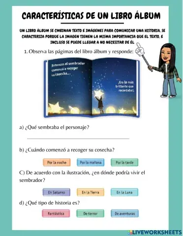 Características de un libro álbum