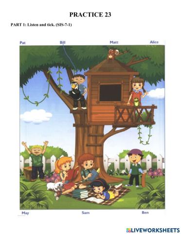 Starters-Practice 20