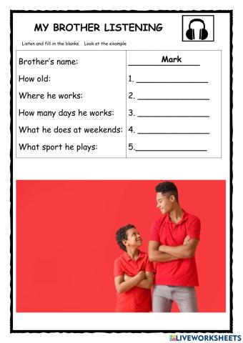 My Brother Listening