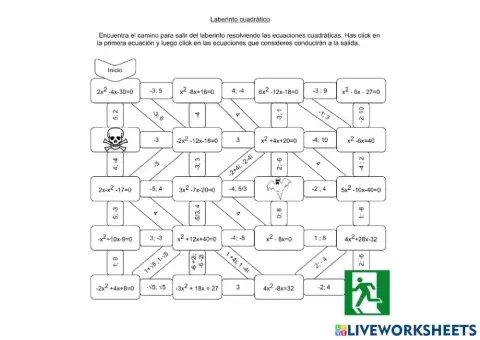 Laberinto cuadrático