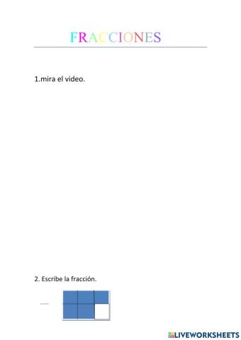 Fracciones