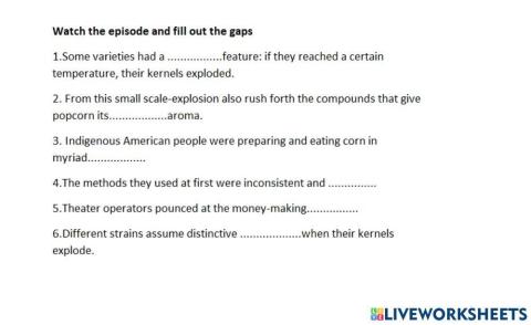 Why do we eat popcorn at the movies? TED