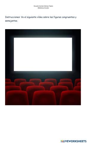 Vídeo: figuras congruentes y semejantes