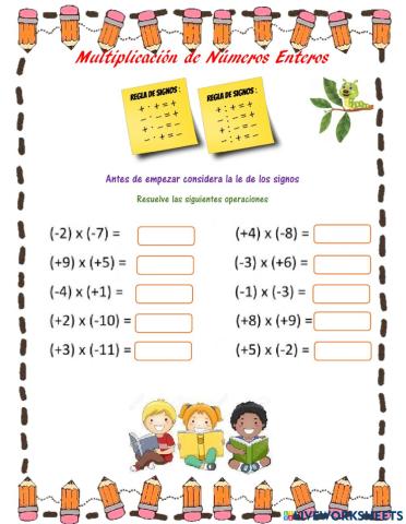 Multiplicacion de Enteros