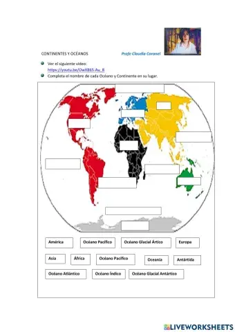 Los Continentes del mundo