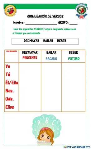 Conjugación de verbos 3