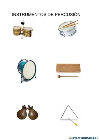 Instrumentos de percusion