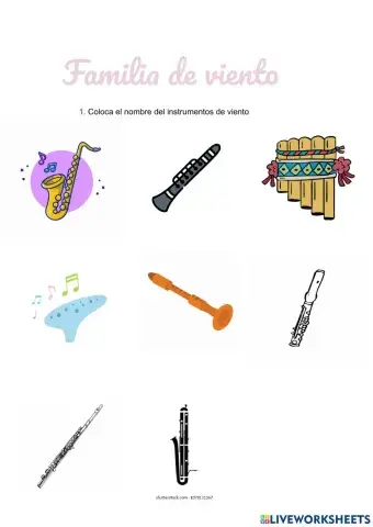 Instrumentos de viento