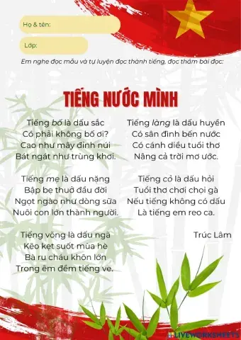 Tiếng nước mình