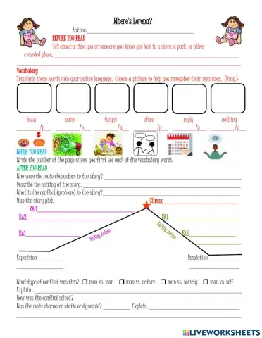 Where's Lorena Milestones Reading Comprehension