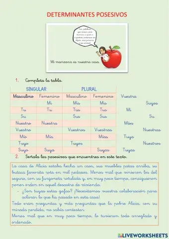 Los Posesivos