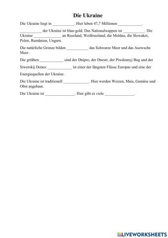 Die Ukraine