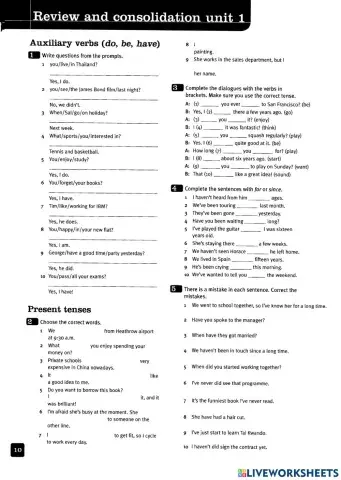 10 Intermediate Workbook