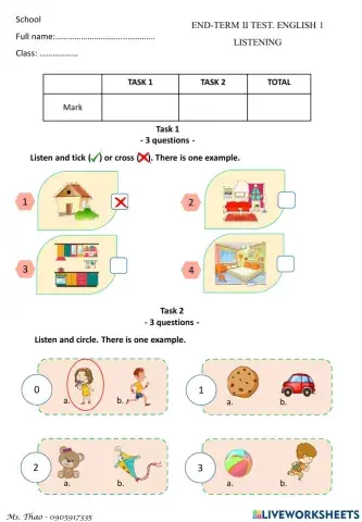 Smart start 1 final test 7
