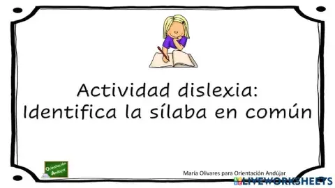 Sílaba en común