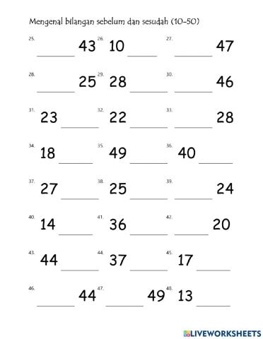 Bilangan sebelum dan sesudah 10-50-B