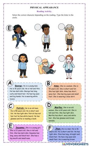Physical Appearance Reading