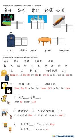 Chinese 4.2 Vocabulary