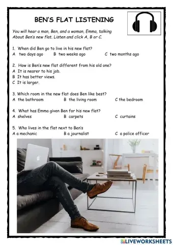 Ben's New Flat Listening