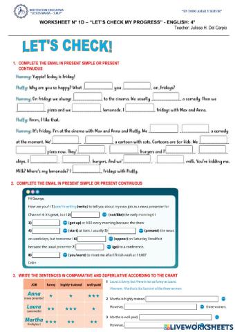 Let’s check my progress