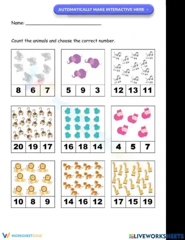 Counting 1-20