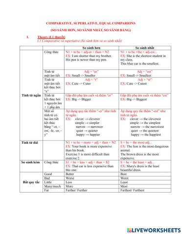 So sánh tổng hợp