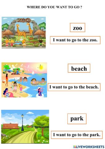 Where do you want to go ?