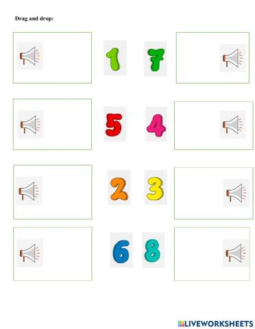 Show and tell 1 – Unit 4: What do you ride? - Numbers