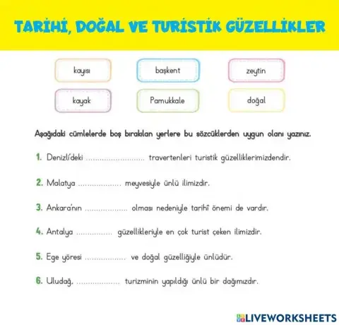 Tarihi, Doğal Ve Turistik Güzellikler