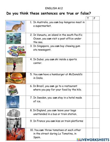 Can-Cannot for Possibility