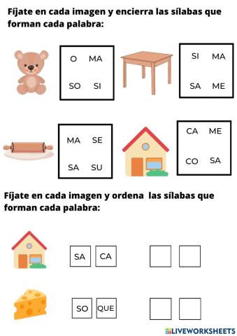 Conciencia silábica