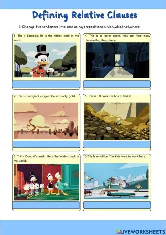 Defining Relative Clauses