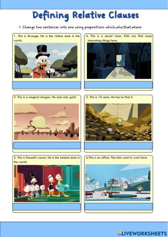 Defining Relative Clauses