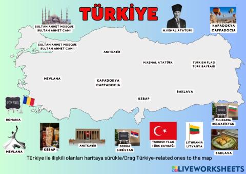 Let's know my country, Turkey-BENİM ÜLKEM TÜRKİYE'Yİ TANIYALIM